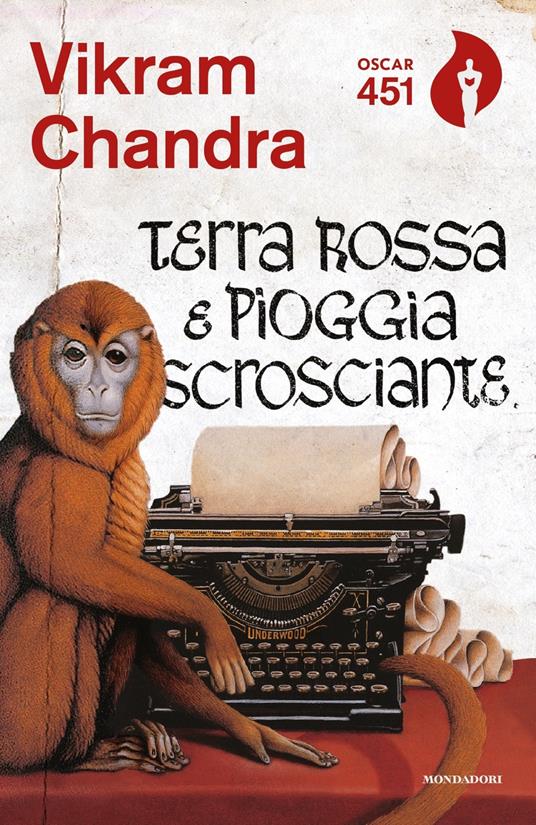 Terra rossa e pioggia scrosciante - Vikram Chandra - copertina