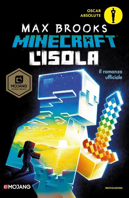 L' isola. Minecraft - Max Brooks - copertina