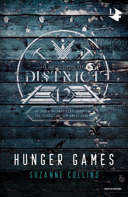 Hunger games - Suzanne Collins - copertina