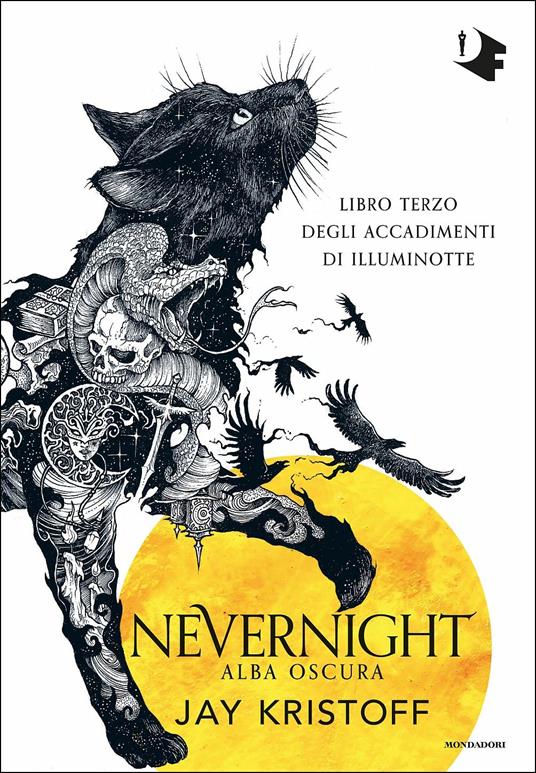 Alba oscura. Nevernight - Jay Kristoff - copertina