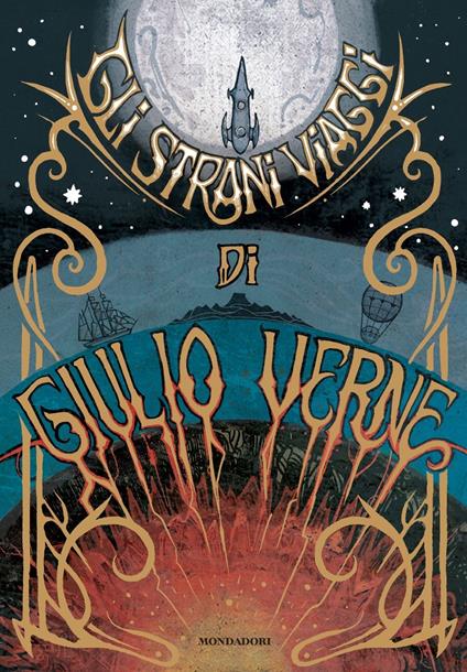 Gli strani viaggi di Giulio Verne - Jules Verne - copertina
