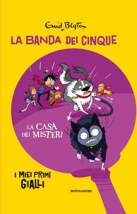 La casa dei misteri. La banda dei cinque - Enid Blyton - copertina