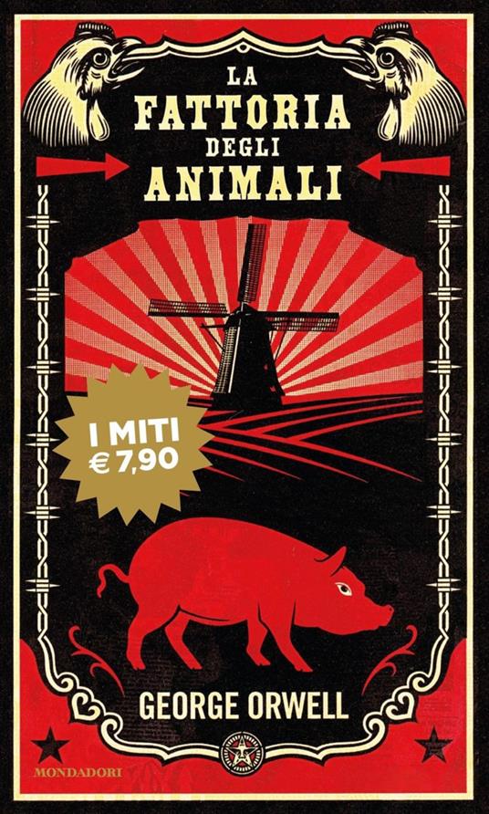 La fattoria degli animali - George Orwell - copertina