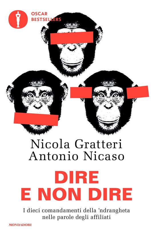 Dire e non dire. I dieci comandamenti della 'ndrangheta nelle parole degli affiliati - Nicola Gratteri,Antonio Nicaso - copertina