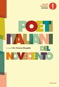 Libro Poeti italiani del Novecento 