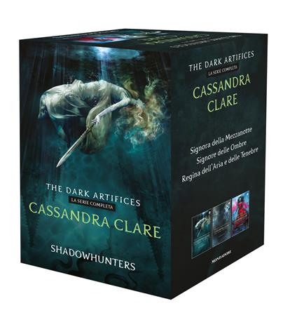 Shadowhunters. Dark Artifices: Signora della mezzanotte-Signore delle ombre-Regina dell'aria e delle tenebre - Cassandra Clare - copertina