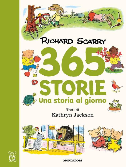 365 storie. Una storia al giorno. Ediz. a colori - Richard Scarry,Kathryn Jackson - copertina