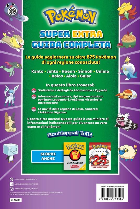 Pokémon. Super extra guida completa - Stefania Lepera - Libro - Mondadori -  Licenze