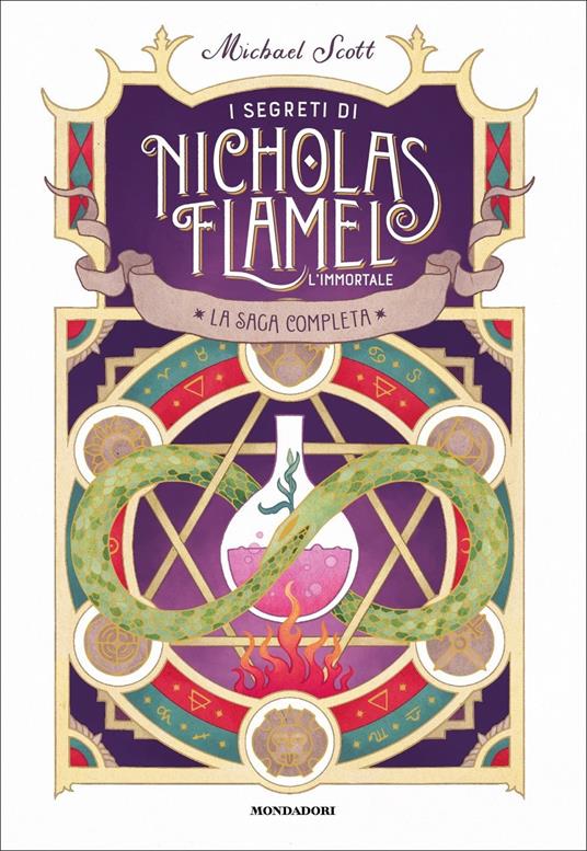 La saga completa. I segreti di Nicholas Flamel, l'immortale - Michael Scott - copertina