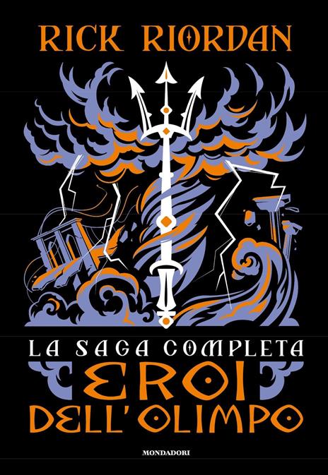 La saga completa. Eroi dell'Olimpo - Rick Riordan - copertina