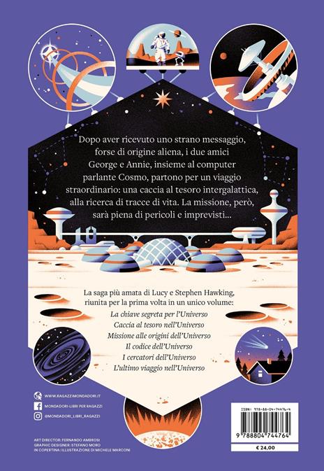 La grande avventura dell'universo. La saga completa - Lucy Hawking,Stephen Hawking - 2