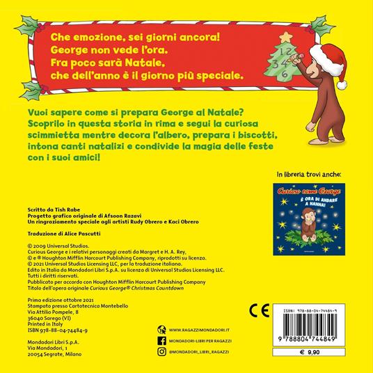 Natale sta arrivando! Curioso come George. Ediz. a colori