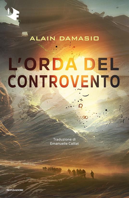 L'orda del controvento - Alain Damasio - copertina