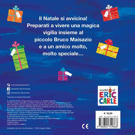 Il piccolo bruco Maisazio e Babbo Natale. Ediz. a colori - Eric Carle - 2