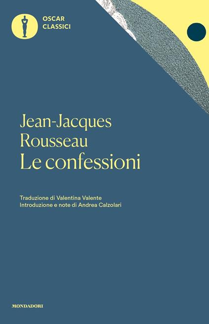 Le confessioni - Jean-Jacques Rousseau - copertina