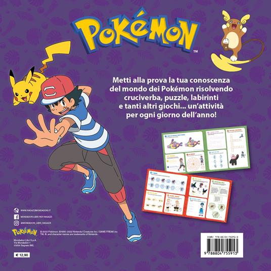 Pokémon. 365 attività. Ediz. a colori - 2