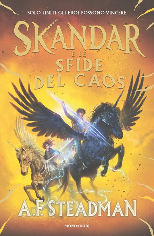 Skandar e le sfide del caos - A. F. Steadman - copertina