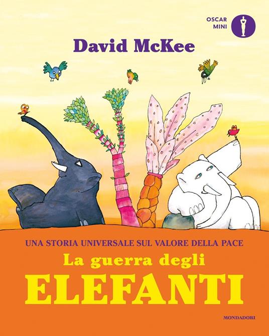 La guerra degli elefanti. Ediz. a colori - David McKee - copertina