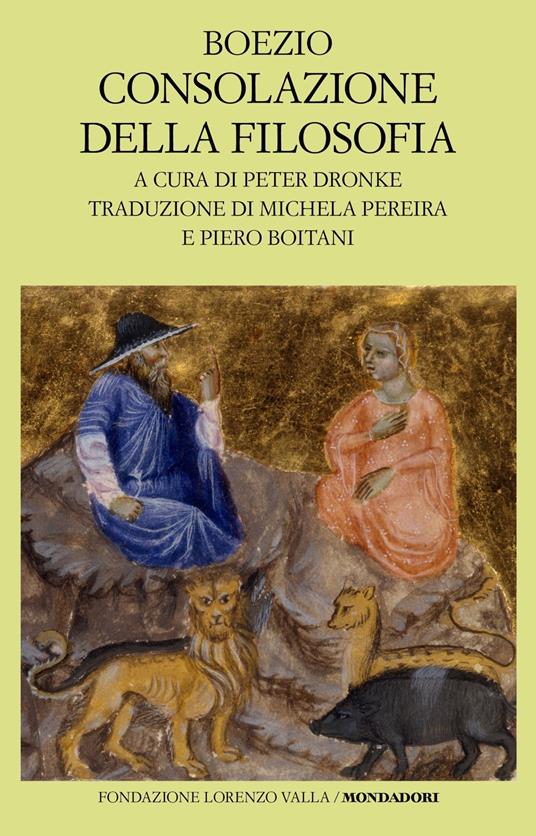 Consolazione della filosofia - Severino Boezio - copertina