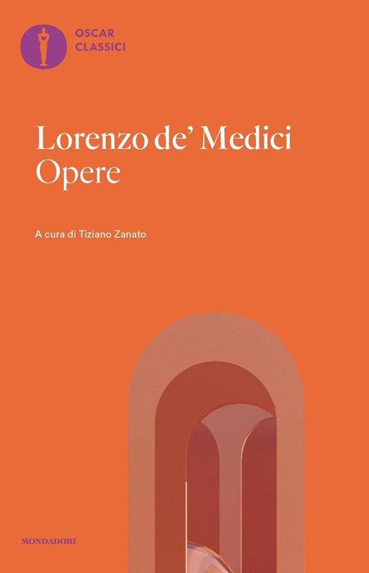 Opere - Lorenzo de'Medici - copertina