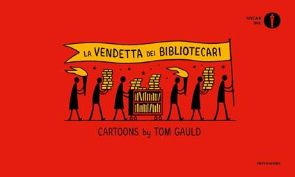 La vendetta dei bibliotecari. Ediz. italiana - Tom Gauld - copertina