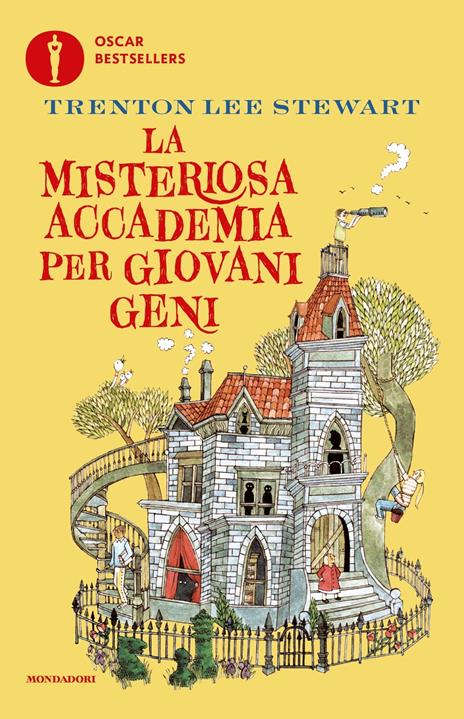 La misteriosa accademia per giovani geni - Trenton Lee Stewart - copertina