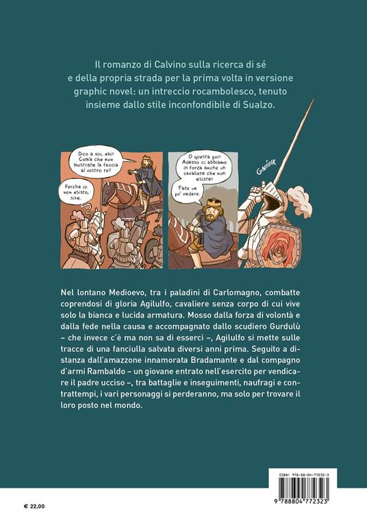 Il cavaliere inesistente. Romanzo a fumetti - Italo Calvino - 2