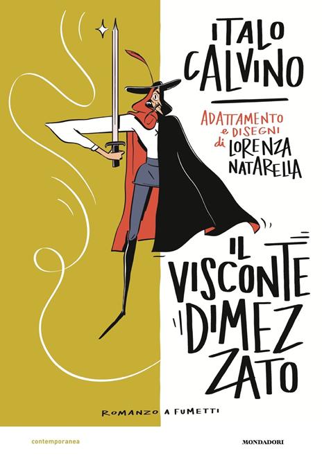 Il visconte dimezzato. Romanzo a fumetti - Italo Calvino - copertina