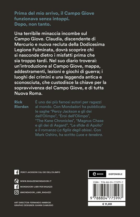 Campo Giove. Il diario segreto - Riordan, Rick - Ebook - EPUB3 con Adobe  DRM