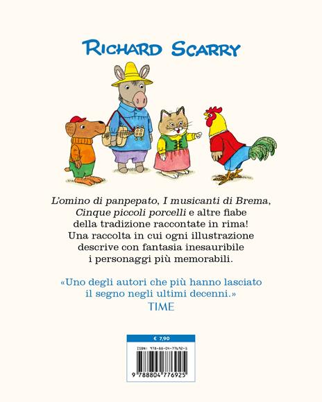 I tre porcellini e altre filastrocche. Ediz. a colori - Richard Scarry -  Libro - Mondadori - Oscar mini