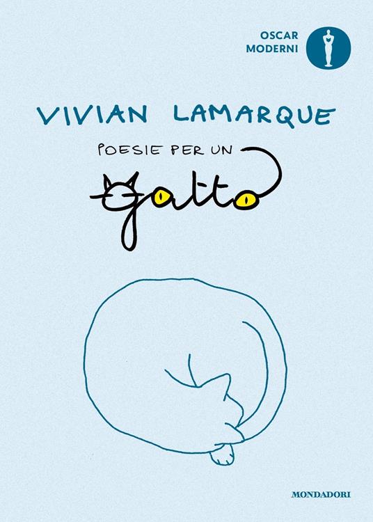 Poesie per un gatto - Vivian Lamarque - copertina