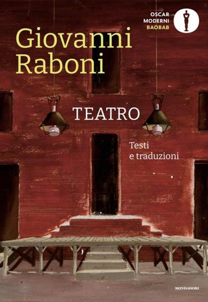 Teatro. Testi e traduzioni - Giovanni Raboni - copertina