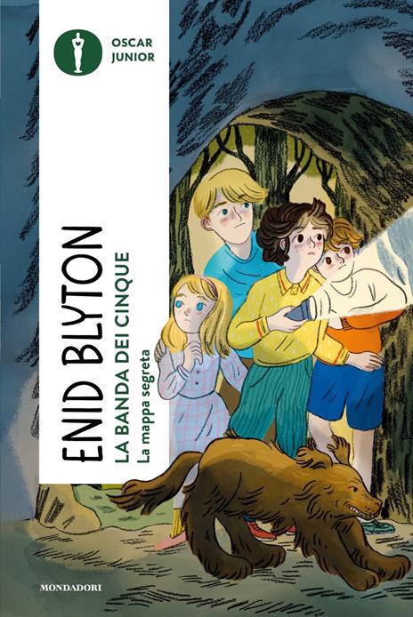 La mappa segreta. La banda dei cinque. Vol. 2 - Enid Blyton - copertina