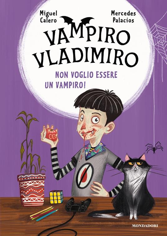 Non voglio essere un vampiro! Vampiro Vladimiro - Miguel Calero - copertina