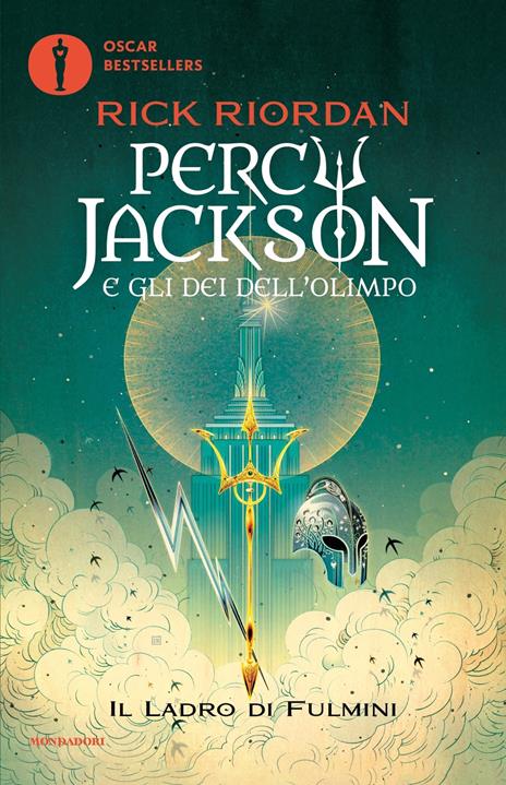 Il ladro di fulmini. Percy Jackson e gli dei dell'Olimpo. Vol. 1 - Rick Riordan - copertina