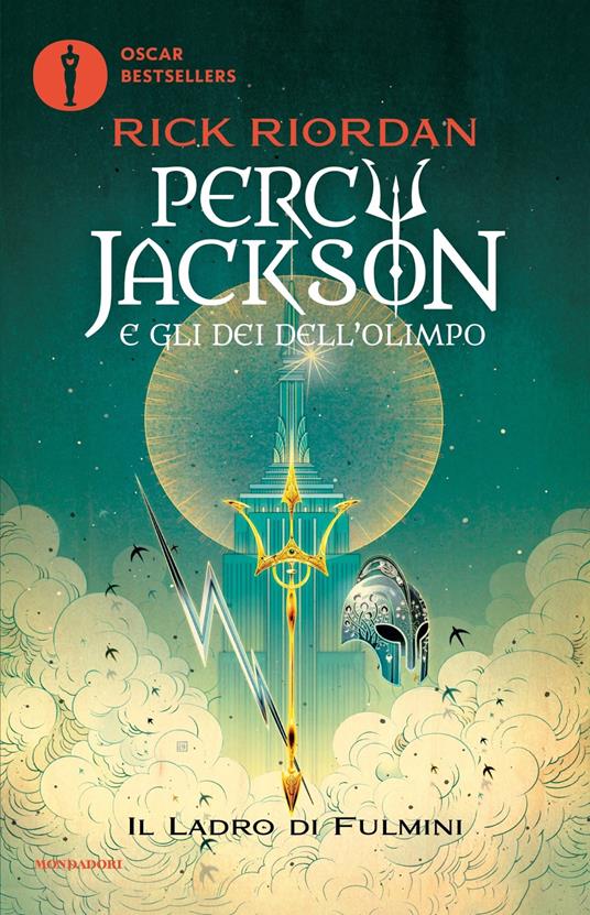 Percy Jackson per bambini romanzi tascabili o libri da Rick Riordan Foto  stock - Alamy
