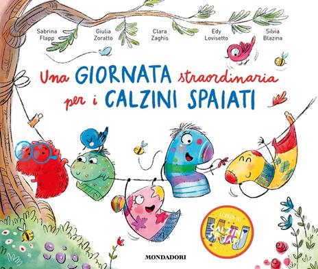 Una giornata straordinaria per i calzini spaiati. Ediz. a colori - Sabrina  Flapp - Giulia Zoratto - - Libro - Mondadori - Leggere le figure