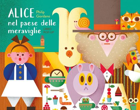 Alice nel paese delle meraviglie. Libro pop-up. Ediz. a colori - copertina