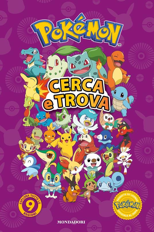 Pokémon. Cerca e trova. Esplora tutte le 9 regioni! Ediz. illustrata - copertina