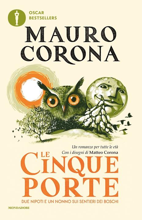 Le cinque porte - Mauro Corona - copertina