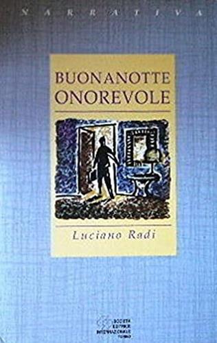 Buonanotte onorevole - Luciano Radi - copertina