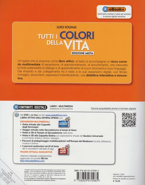 Tutti i colori della vita 9788805070985 come nuovo - Libri e Riviste In  vendita a Pavia