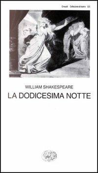 La dodicesima notte - William Shakespeare - copertina