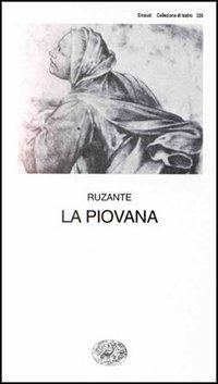 La piovana - Ruzante - copertina