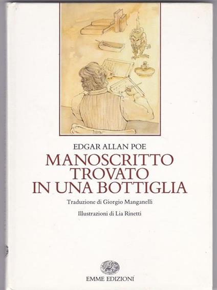 Manoscritto Trovato In Una Bottiglia - Edgar Allan Poe - copertina