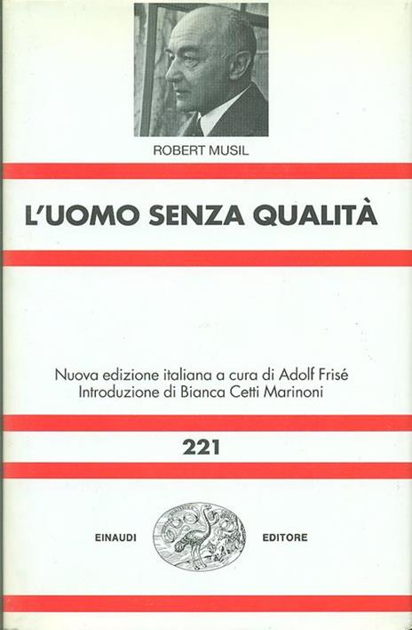 L' uomo senza qualità - Robert Musil - copertina