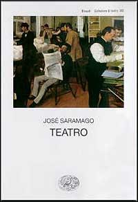  Teatro -  José Saramago - copertina