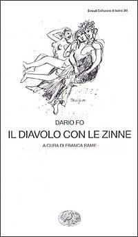 Il diavolo con le zinne - Dario Fo - copertina