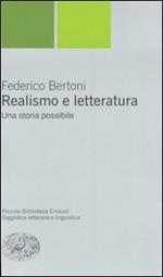 Realismo e letteratura. Una storia possiblie