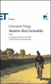 Mastro don Gesualdo - Giovanni Verga - copertina